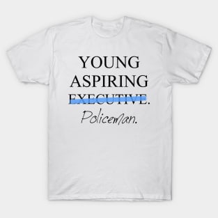 Young Aspiring Policeman T-Shirt